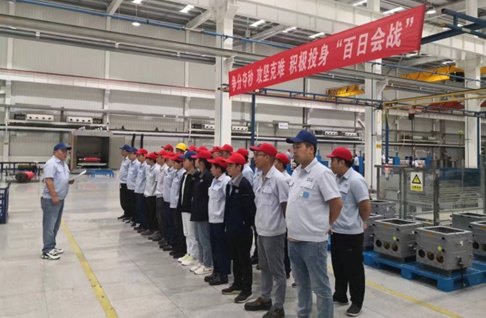 荣耀时刻：空港新能源设备生产线建设完成并成功投运