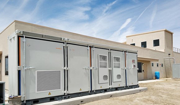 阳光电源北美250kW/548kWh工商业储能项目